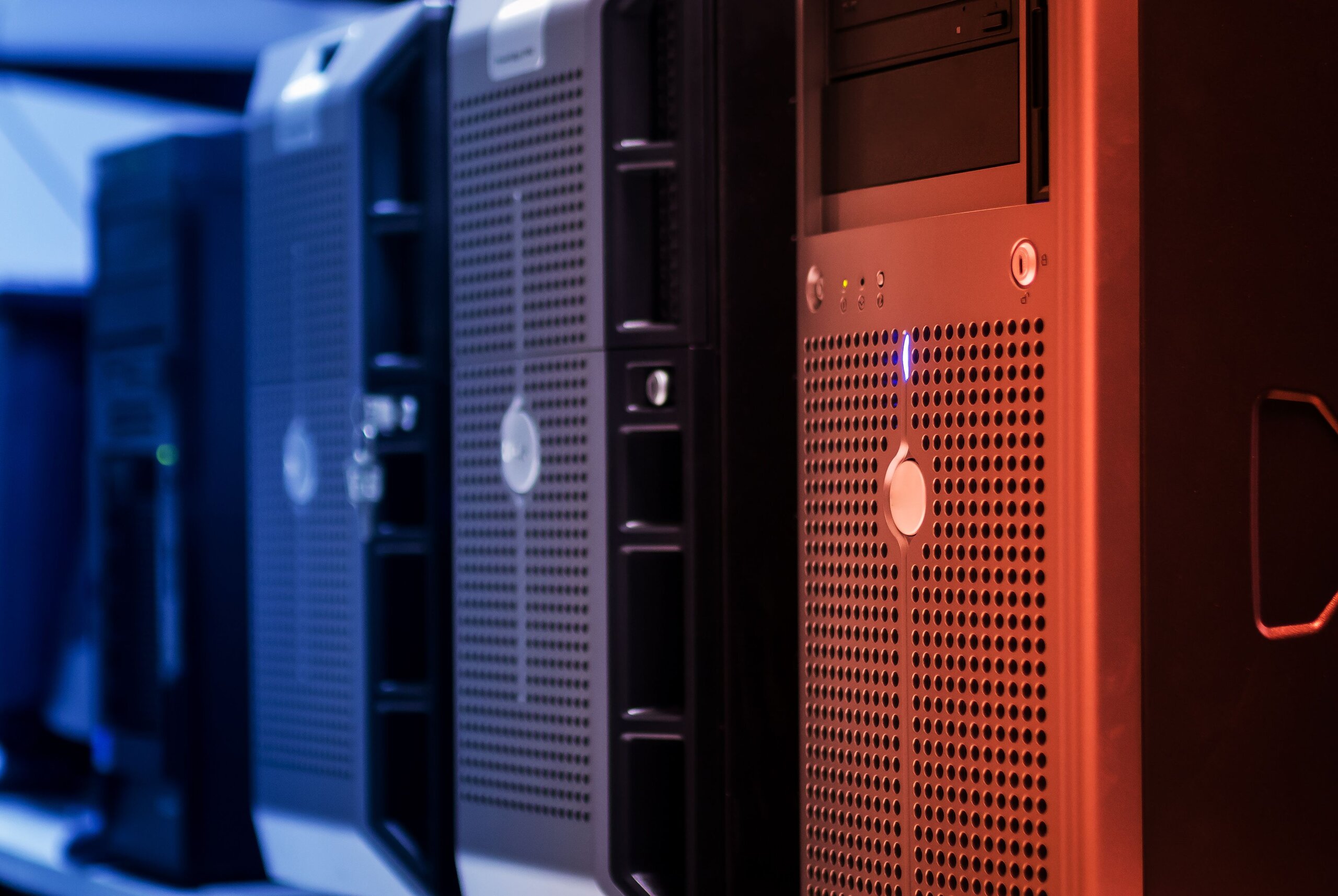 Image of tower servers