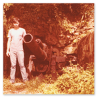 Photo of myself standing next to a WWII Japanese artillery piece on Guam 1975