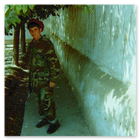 Local Afghan soldier in Konduz, Afghanistan 2002