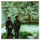 Two afghan soldiers at our safehouse in Konduz, Afghanistan 2002