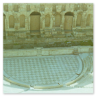 Ancient greek ampitheatre Athens, Greece 1983